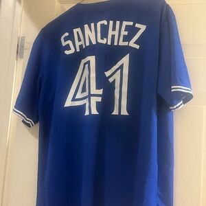 Blue Jays Jersey #41 Sanchez Men’s XL